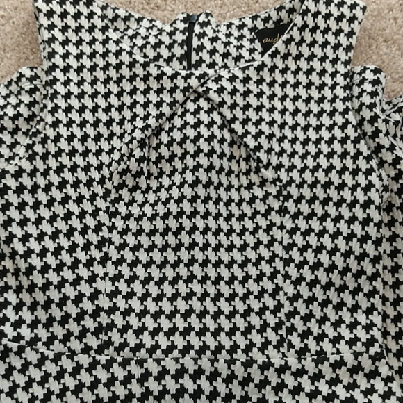 Audrey 3+1 Houndstooth Dress SZ Small - Picture 2 of 4